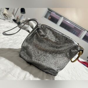 Silver Fashion Clutch